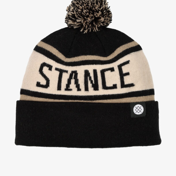 Căciulă de iarna Stance OG Pom Beanie - black/white