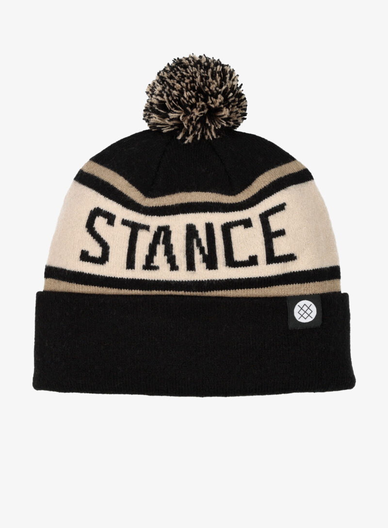 Căciulă de iarna Stance OG Pom Beanie - black/white