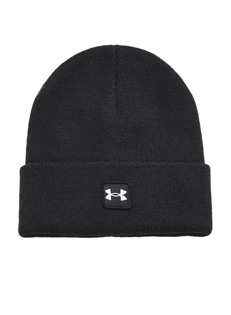 Căciulă de iarna Under Armour Halftime Cuff - black/white