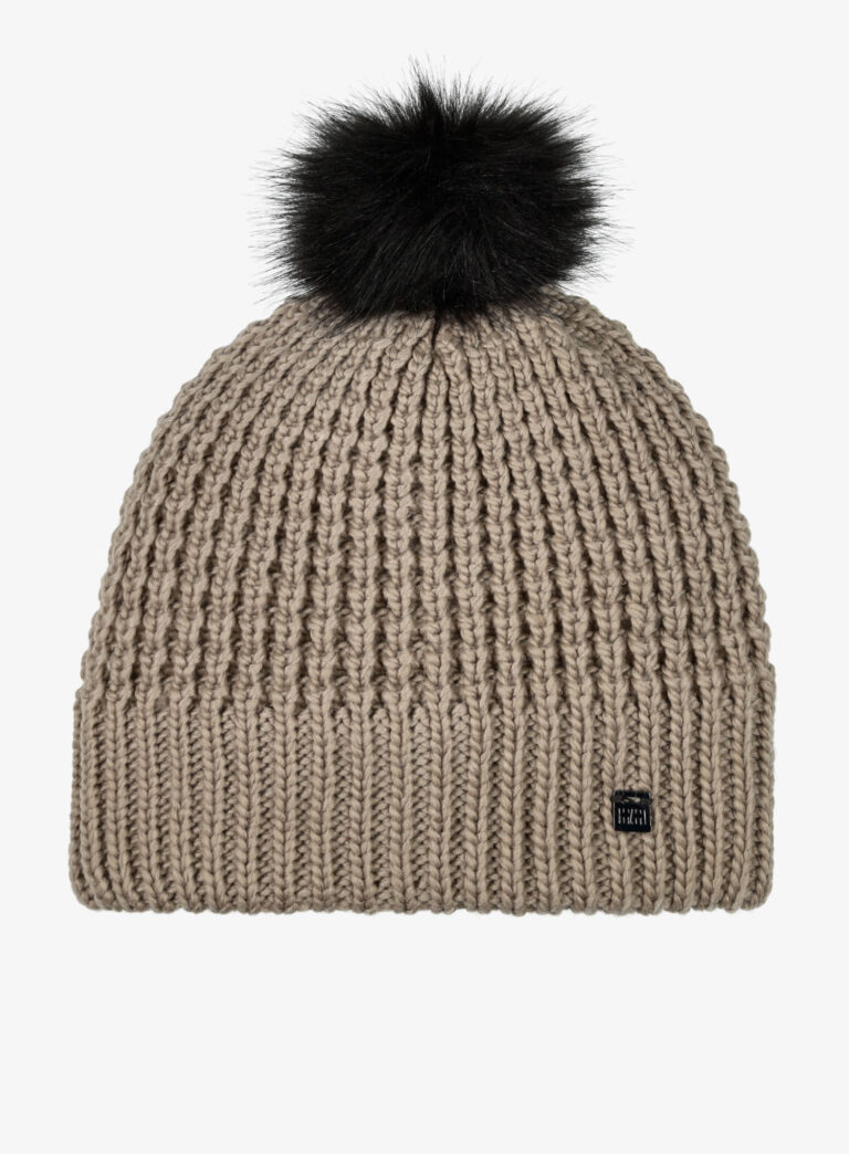 Căciulă de iarna femei Helly Hansen Snowfall Beanie - mellow grey/cream