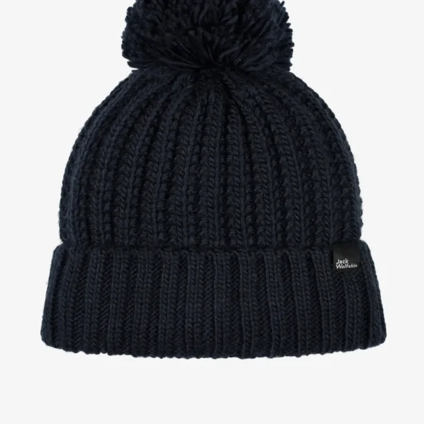 Căciulă de iarna femei Jack Wolfskin Highloft Knit Beanie - night blue