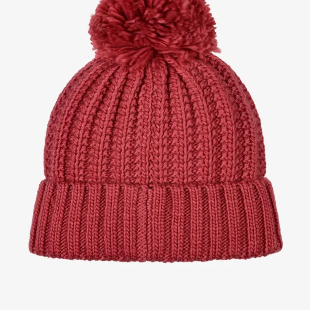 Căciulă de iarna femei Jack Wolfskin Highloft Knit Beanie - red coral preţ