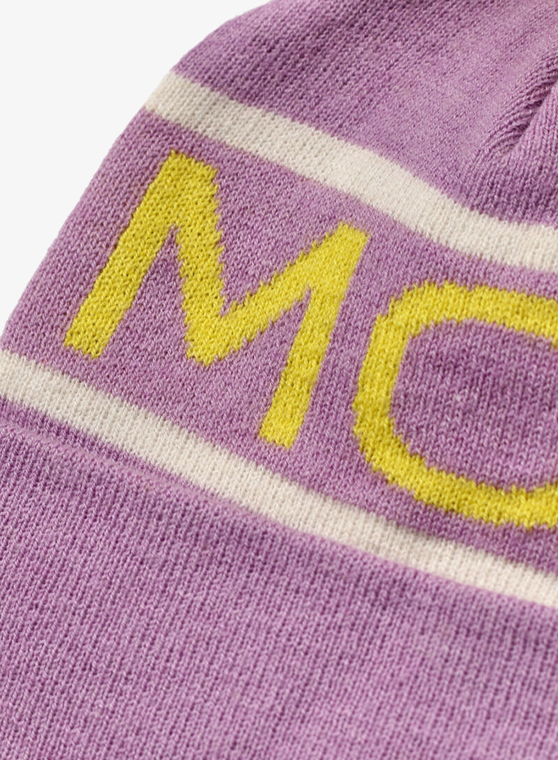 Preţ Căciulă de iarna femei Mons Royale McCloud Pom Pom Merino Beanie - orchid sun