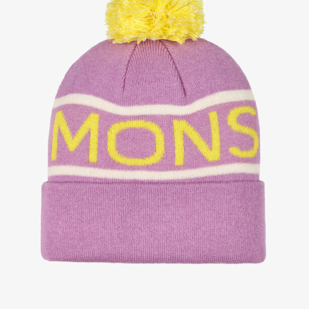 Căciulă de iarna femei Mons Royale McCloud Pom Pom Merino Beanie - orchid sun