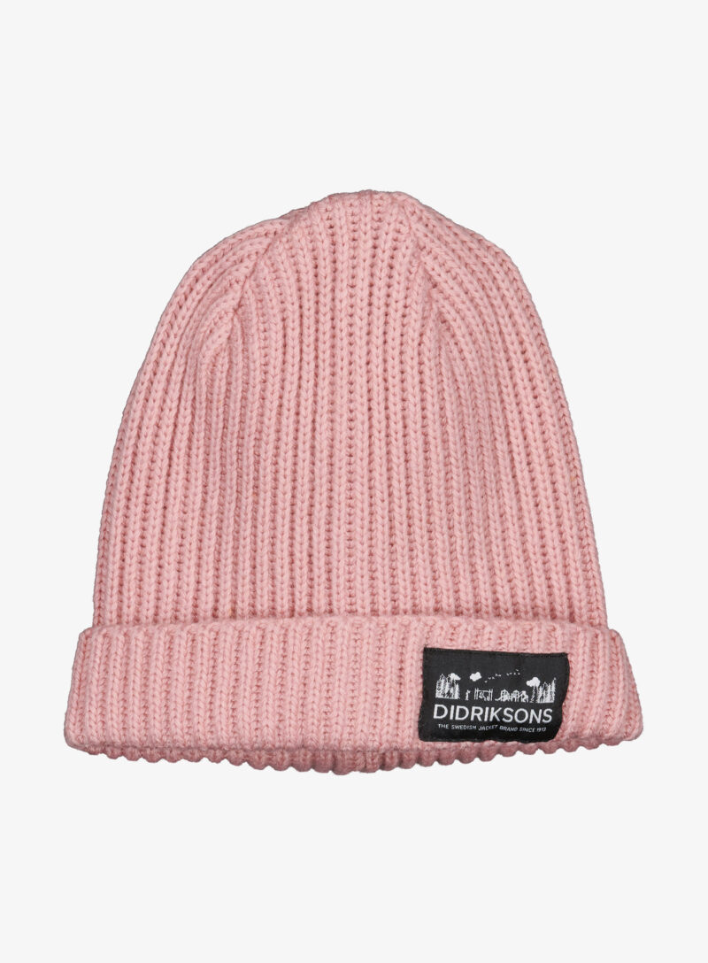 Caciula fete Didriksons Bus Beanie - dusty pink