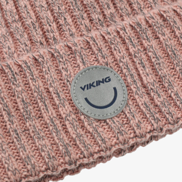 Preţ Caciula fete Viking Footwear Fun Reflex Beanie - light pink