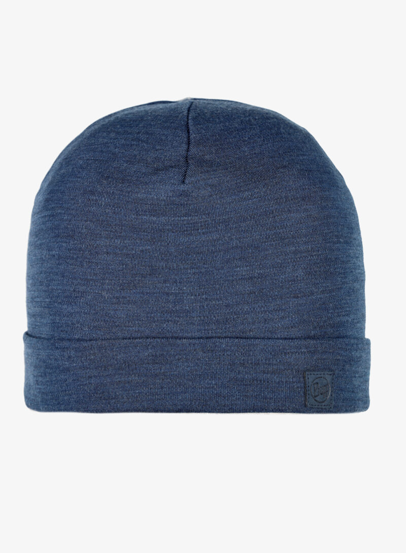 Caciula termica Buff Heavyweight Merino Wool Beanie - solid indigo