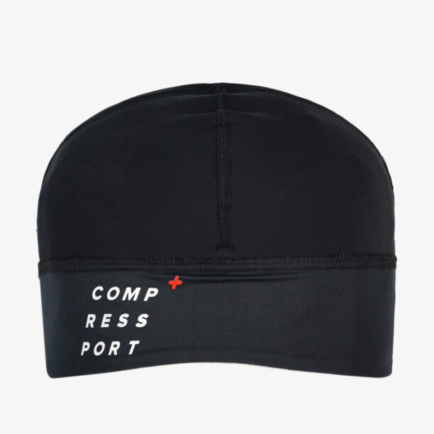 Caciula termica Compressport Hurricane Beanie - black