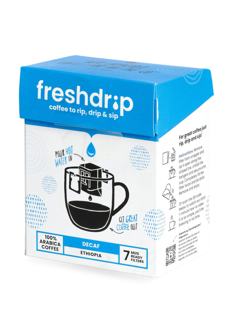 Cafea la pliculet Freshdrip - ethiopia decaf