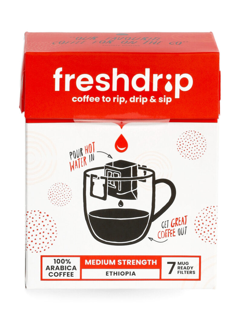 Cumpăra Cafea la pliculet Freshdrip - ethiopia medium strength