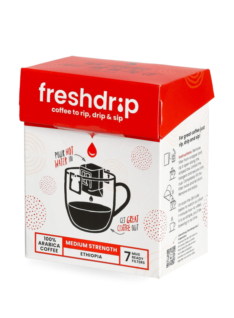 Cafea la pliculet Freshdrip - ethiopia medium strength