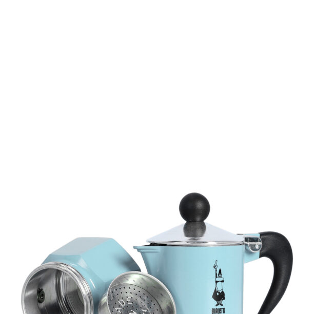 Cafetiera de voiaj Bialetti Rainbow 1TZ - l.blue preţ