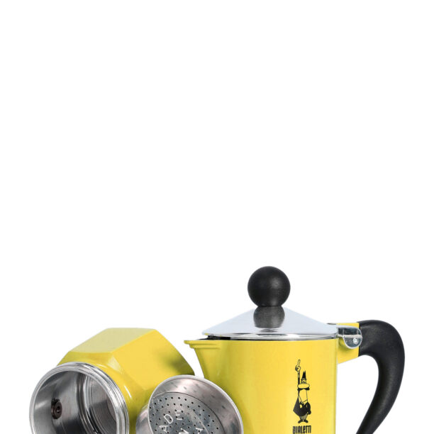 Cafetiera de voiaj Bialetti Rainbow 1TZ - yellow preţ