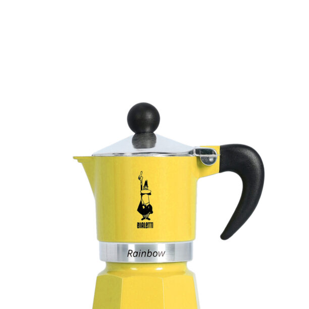 Cafetiera de voiaj Bialetti Rainbow 1TZ - yellow