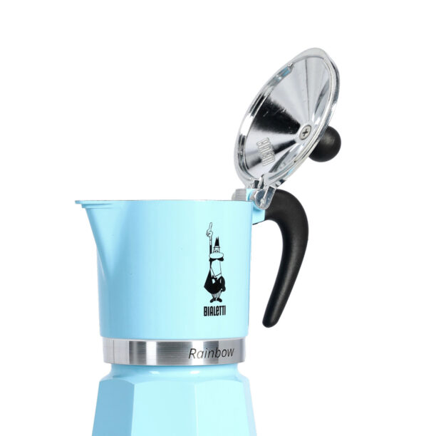 Preţ Cafetiera de voiaj Bialetti Rainbow 3TZ - l.blue