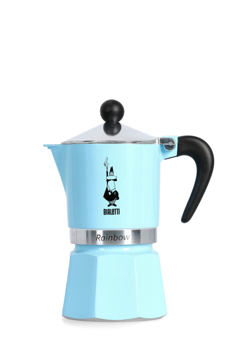 Cafetiera de voiaj Bialetti Rainbow 3TZ - l.blue