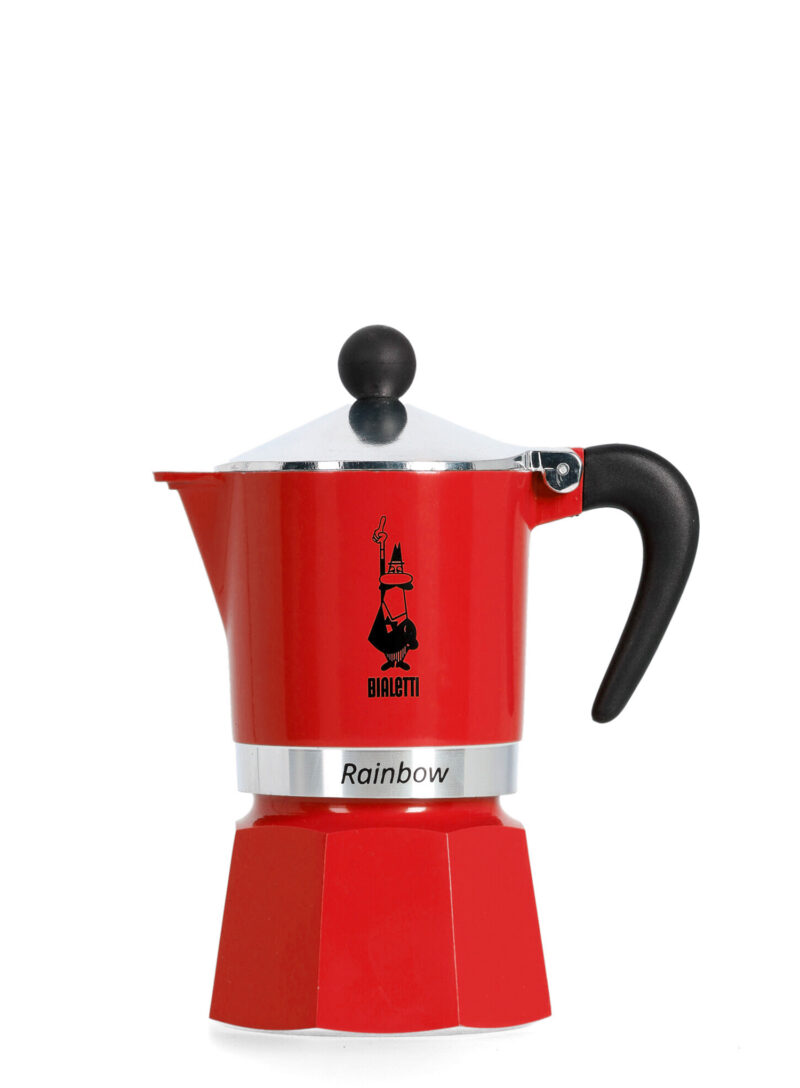 Cafetiera de voiaj Bialetti Rainbow 3TZ - red