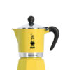 Cafetiera de voiaj Bialetti Rainbow 3TZ - yellow