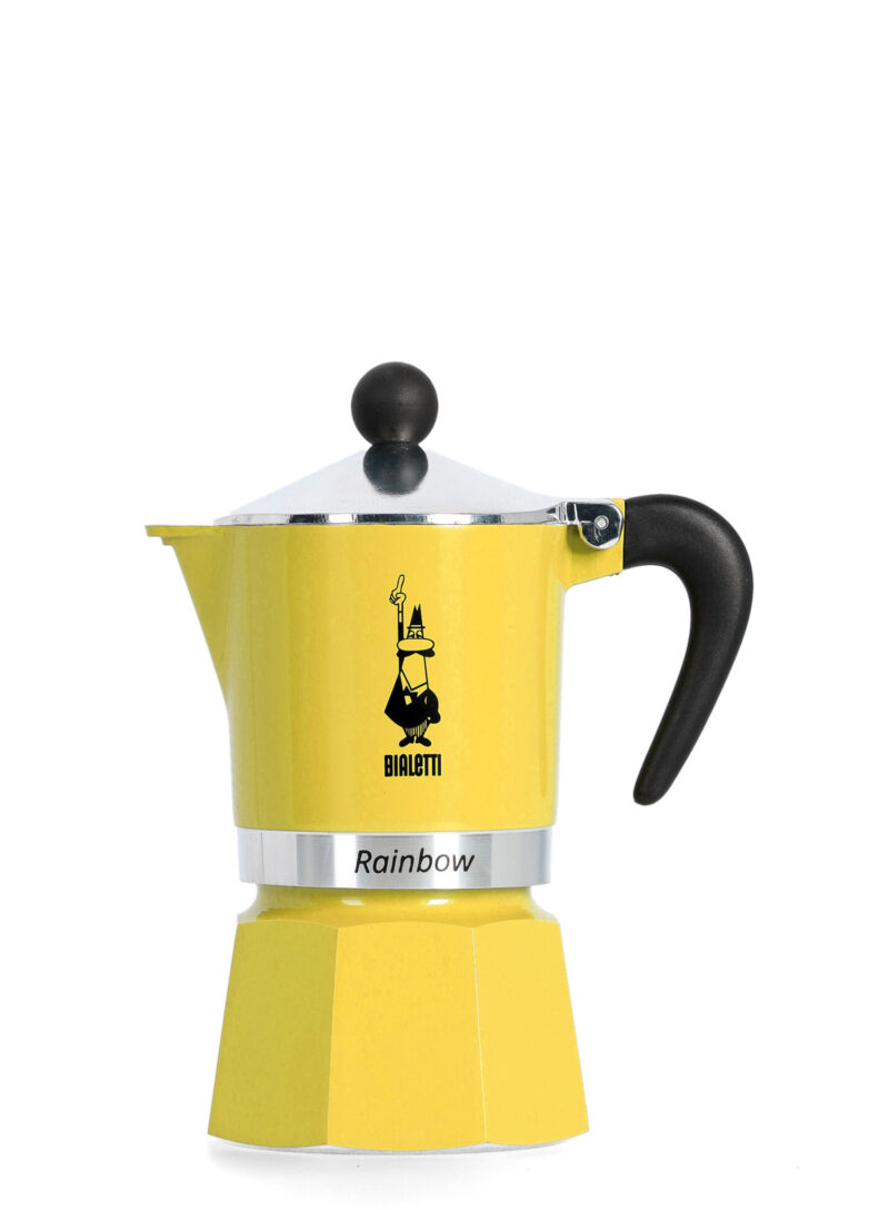 Cafetiera de voiaj Bialetti Rainbow 3TZ - yellow