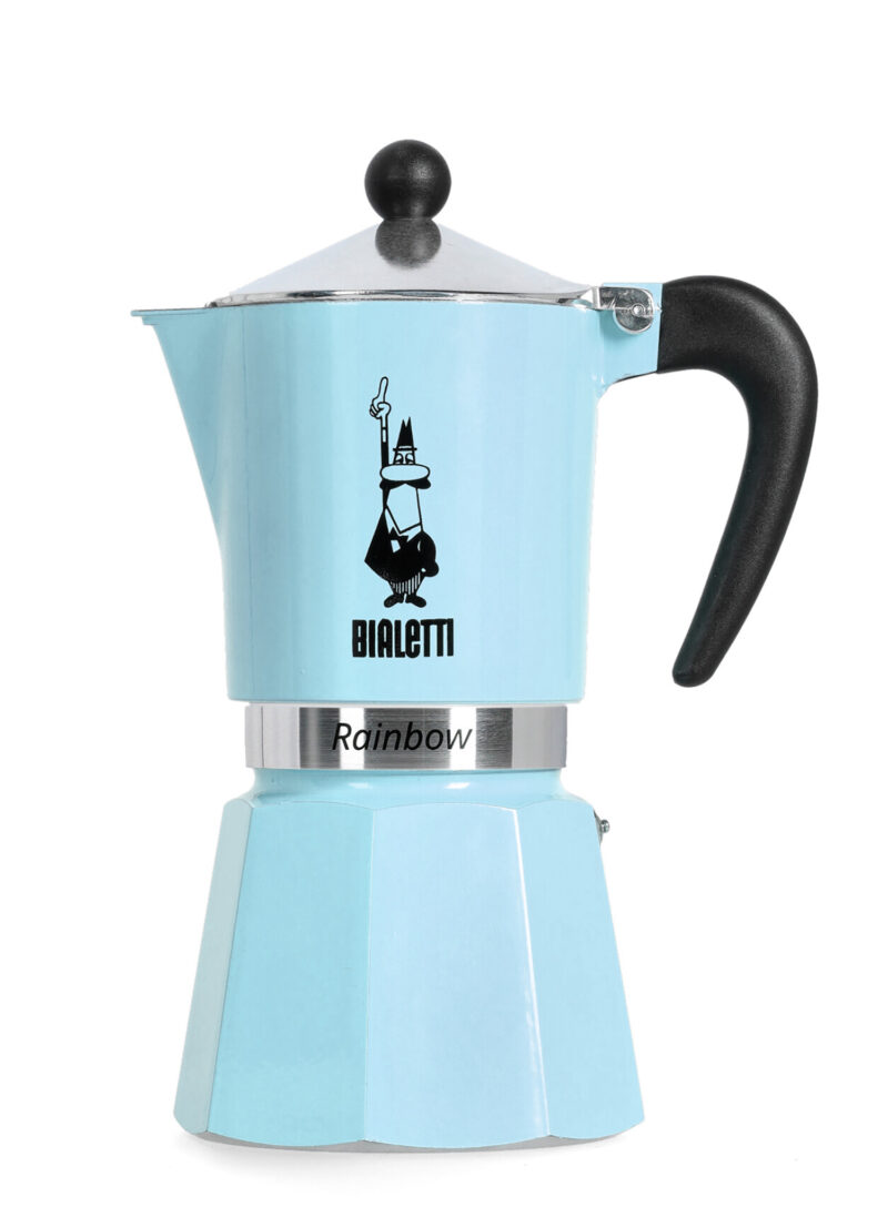 Cafetiera de voiaj Bialetti Rainbow 6TZ - l.blue