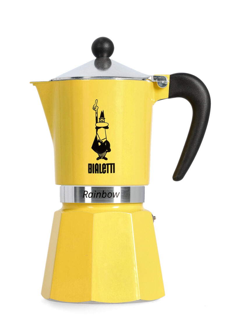 Cafetiera de voiaj Bialetti Rainbow 6TZ - yellow