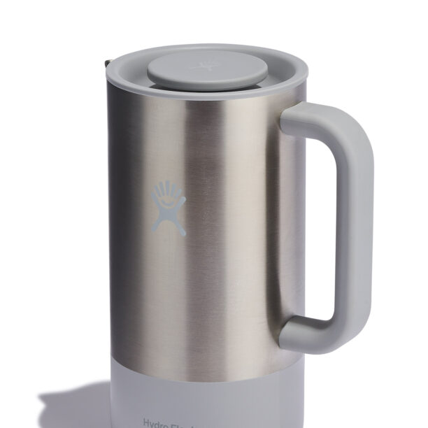 Cafetiera de voiaj Hydro Flask 32 oz Insulated French Press (946 ml) - birch preţ