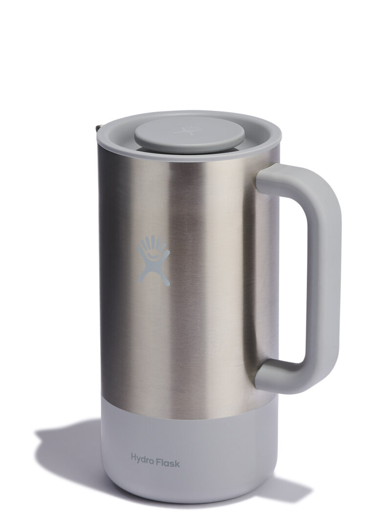 Cafetiera de voiaj Hydro Flask 32 oz Insulated French Press (946 ml) - birch preţ