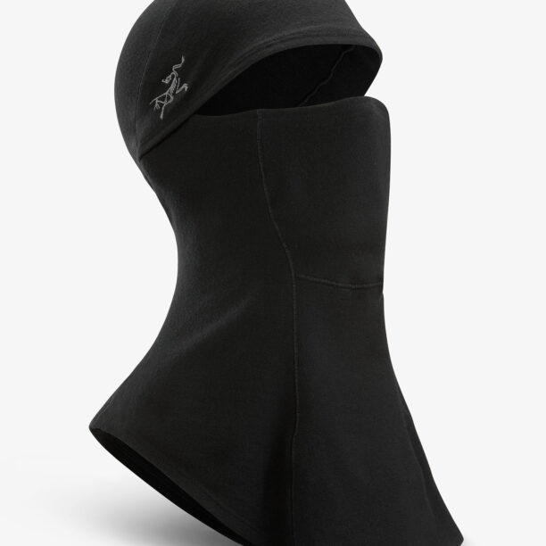 Original Cagula Arcteryx Rho Lightweight Wool Balaclava - black