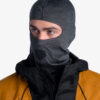 Cagula Buff Lightweight Merino Wool Balaclava - solid grey