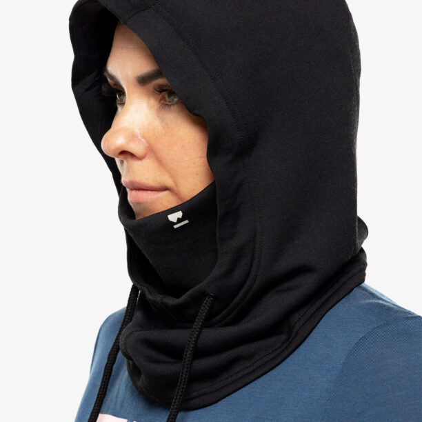 Cagula Mons Royale Decade Merino Fleece Hood - black