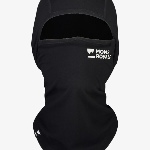 Cagula Mons Royale Santa Rosa Merino Flex 200 Balaclava - black