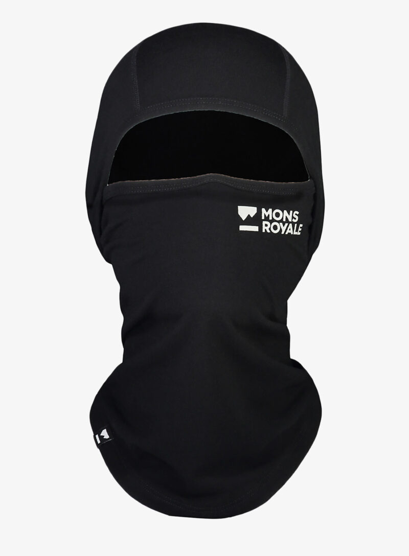 Cagula Mons Royale Santa Rosa Merino Flex 200 Balaclava - black