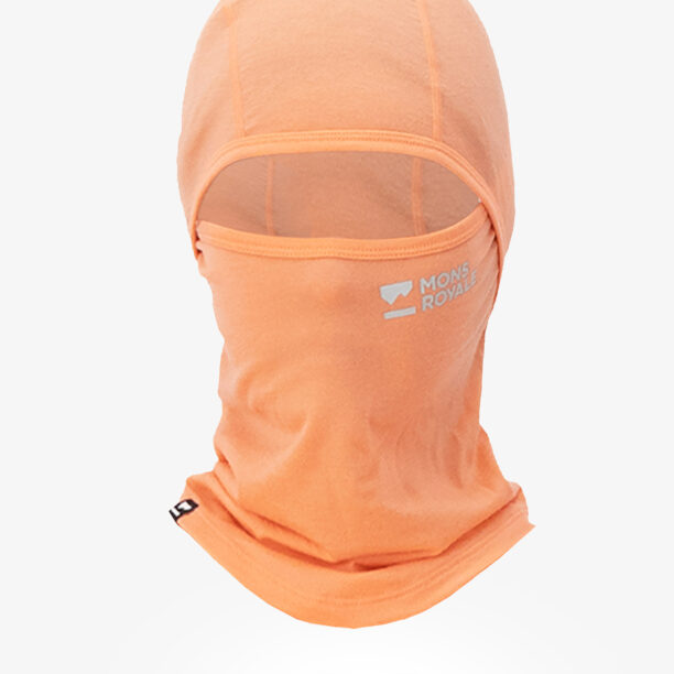 Cagula Mons Royale Santa Rosa Merino Flex 200 Balaclava - punch