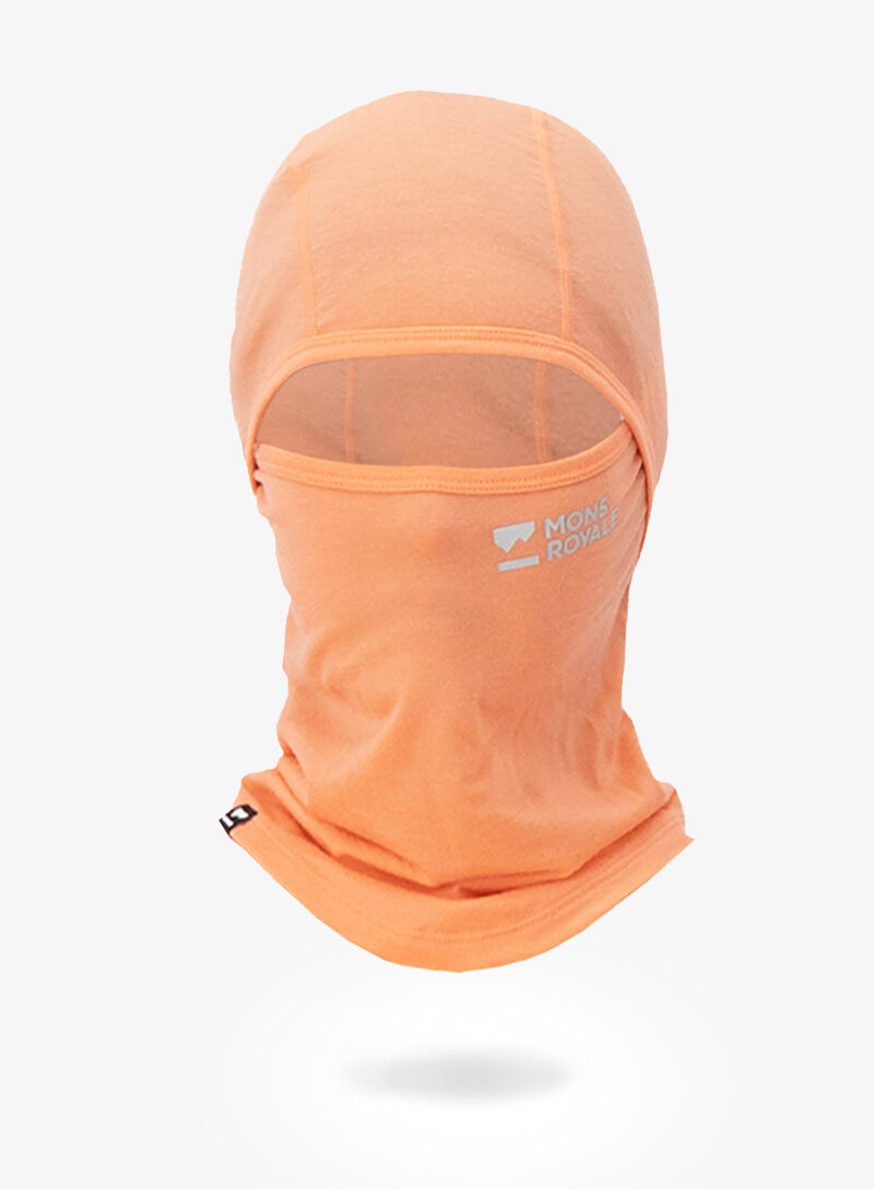 Cagula Mons Royale Santa Rosa Merino Flex 200 Balaclava - punch