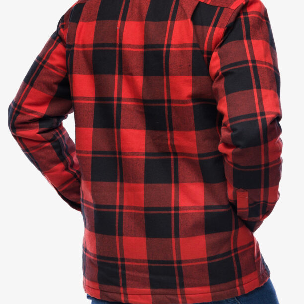 Camasa Carhartt Flannel Sherpa-Lined Shirt Jac - red ochre preţ