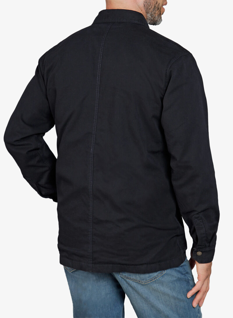 Cămaşă Carhartt Fleece Lined Snap Front Shirt Jac - black preţ