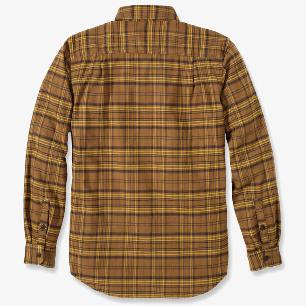 Cămaşă Carhartt Midweight Flannel L/S Plaid Shirt - oak brown preţ