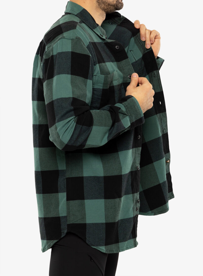 Cumpăra Cămaşă Carhartt Midweight Flannel L/S Plaid Shirt - slate green