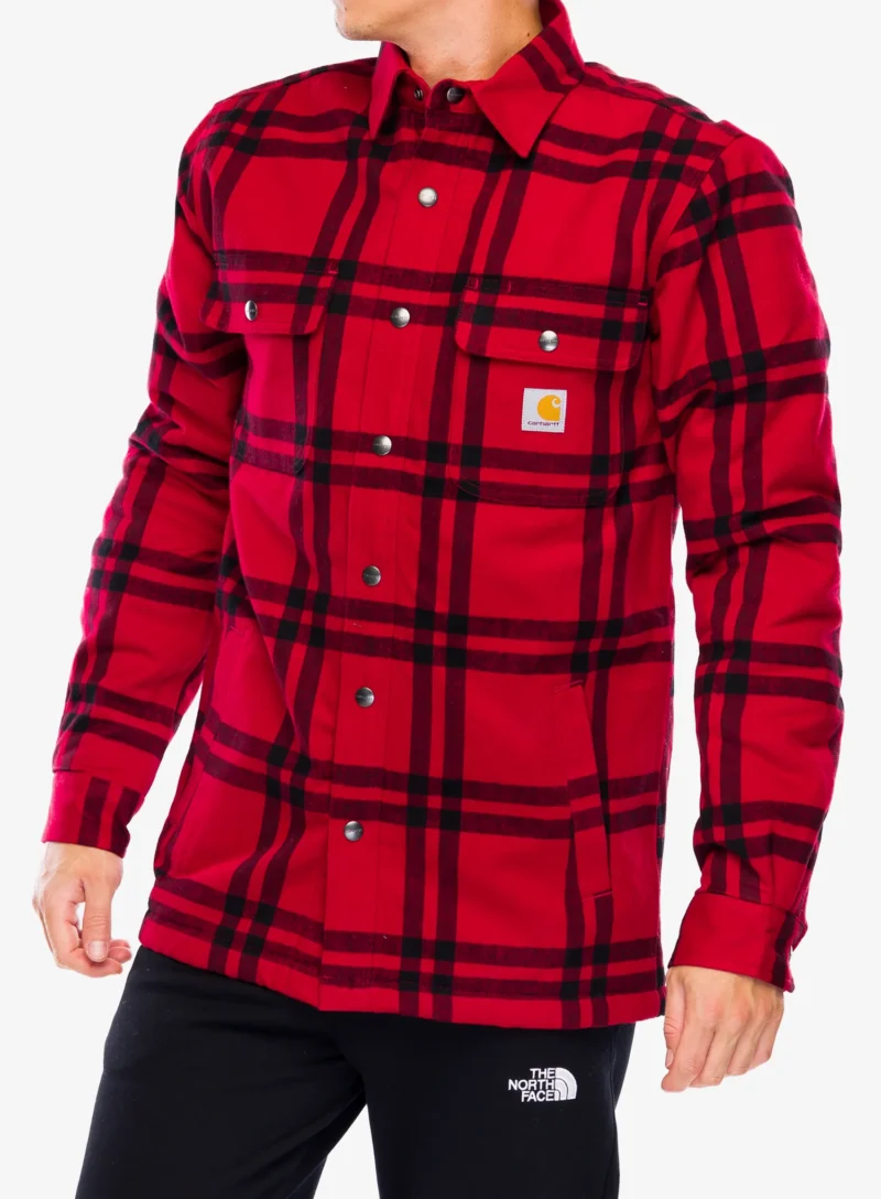 Cumpăra Cămaşă Carhartt Roane Hooded Shirt Jac - crabapple