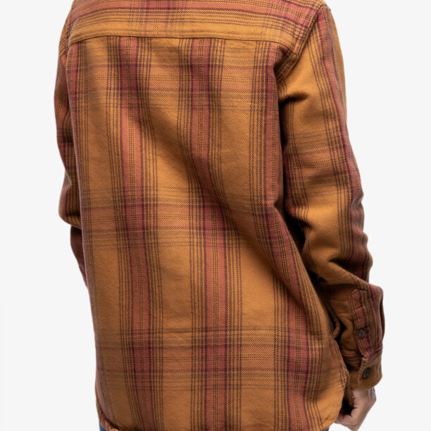 Camasa Carhartt Twill L/S Plaid Shirt - carhartt brown preţ