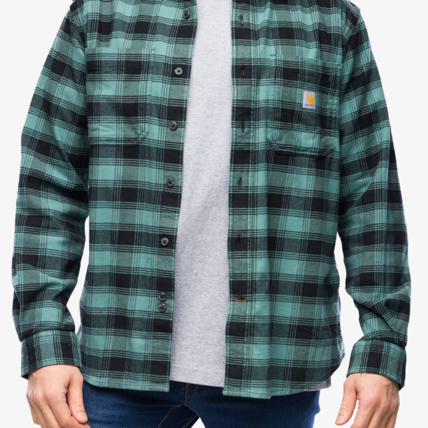 Cumpăra Camasa Cartartt Flannel L/S Plaid Shirt - sea pine