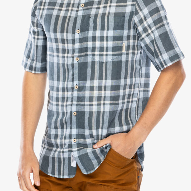 Camasa Craghoppers Cartwright SS Shirt - blue stone check