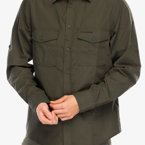 Cumpăra Camasa Craghoppers Kiwi LS Shirt - woodland green