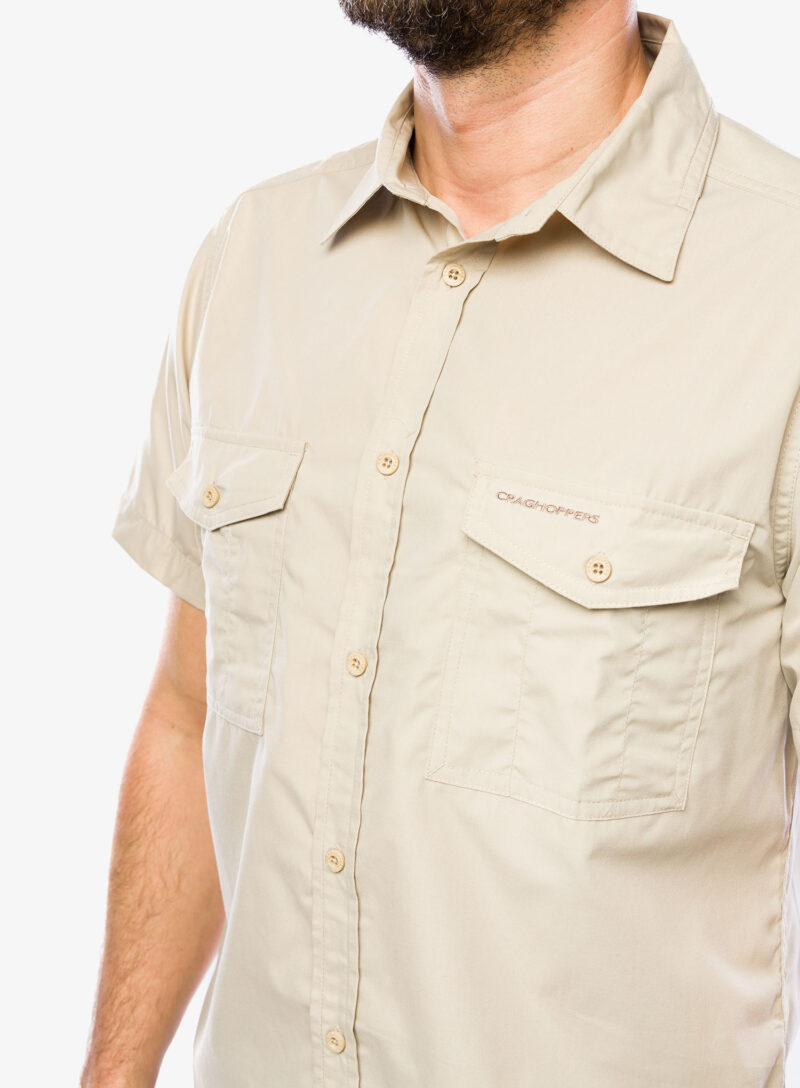 Original Camasa Craghoppers Kiwi SS Shirt - oatmeal