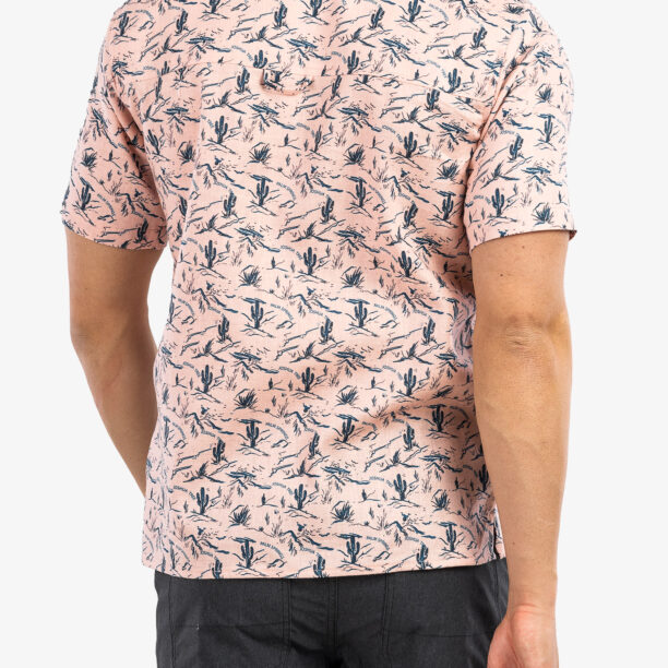 Camasa Craghoppers NosiBotanical Hula S/S - chalk pink print preţ