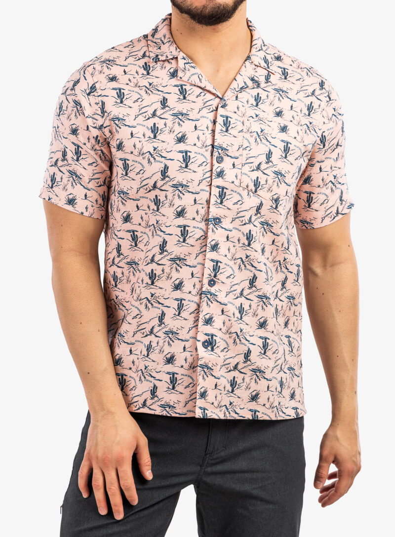 Camasa Craghoppers NosiBotanical Hula S/S - chalk pink print