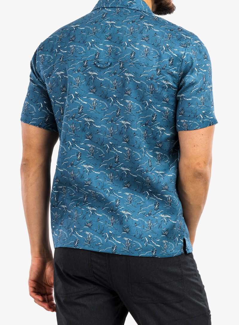 Camasa Craghoppers NosiBotanical Hula S/S - poseidon blue print preţ