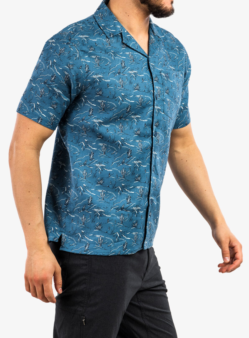 Cumpăra Camasa Craghoppers NosiBotanical Hula S/S - poseidon blue print