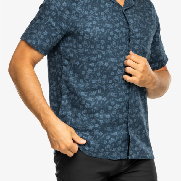 Cumpăra Camasa Craghoppers NosiBotanical Pasport S/S Shirt - poseidon blue print