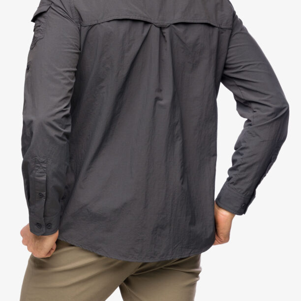 Camasa Craghoppers NosiLife Adventure LS Shirt III - black pepper preţ